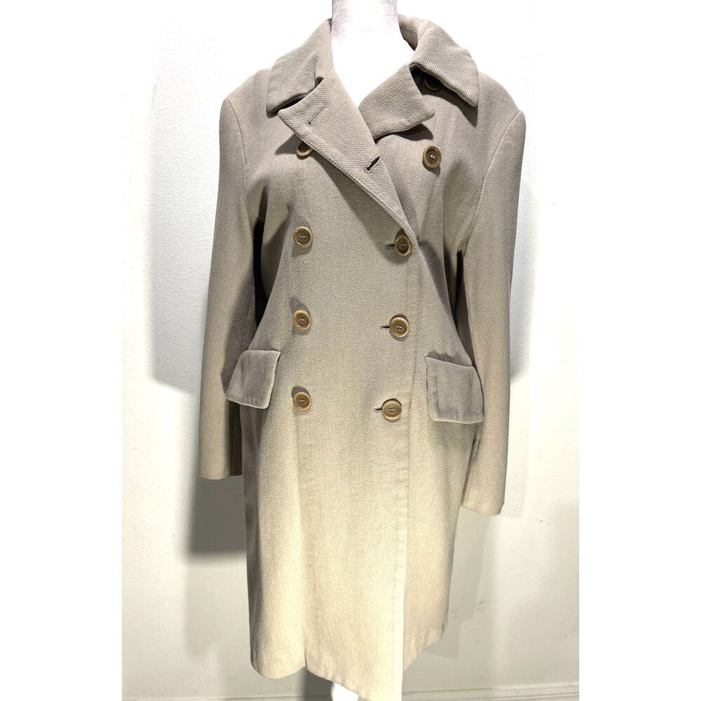 Zara overcoats winter Collection wool coat double breasted spain winter women M